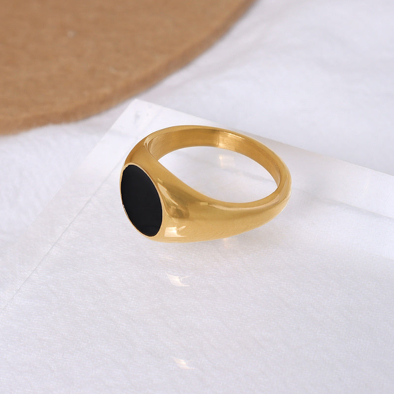 Ins Trendy Exquisite Light Luxury Ring Adjustable
